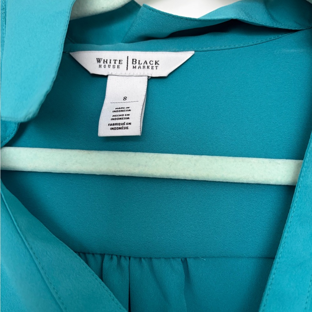 White House Black Market Turquoise Blazer